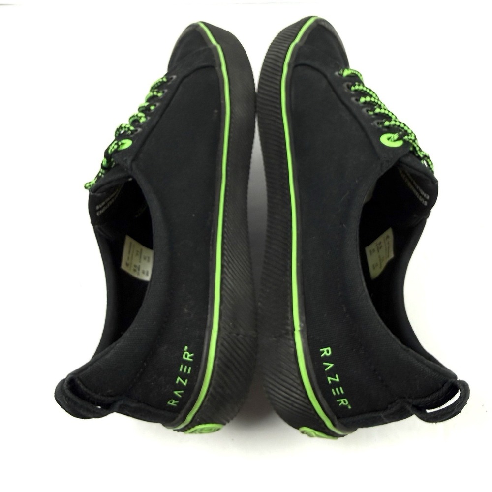 Cariuma OCA Low Shoes Mens Size 9.5 Black Razer Sneki Snek Gaming Sneaker - Picture 7 of 9